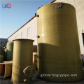 Acid Storage Tank Vertical Frp Pressure Tank Factory For Acid Storage Factory